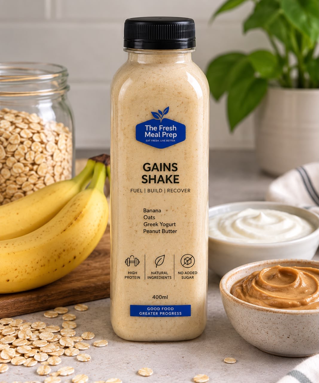 High Protein Gains shake smoothie(500ml)